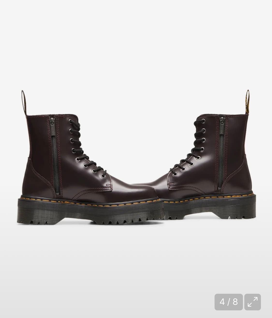 닥터마틴 제이든 버건디 스무스 230 상품이미지3
