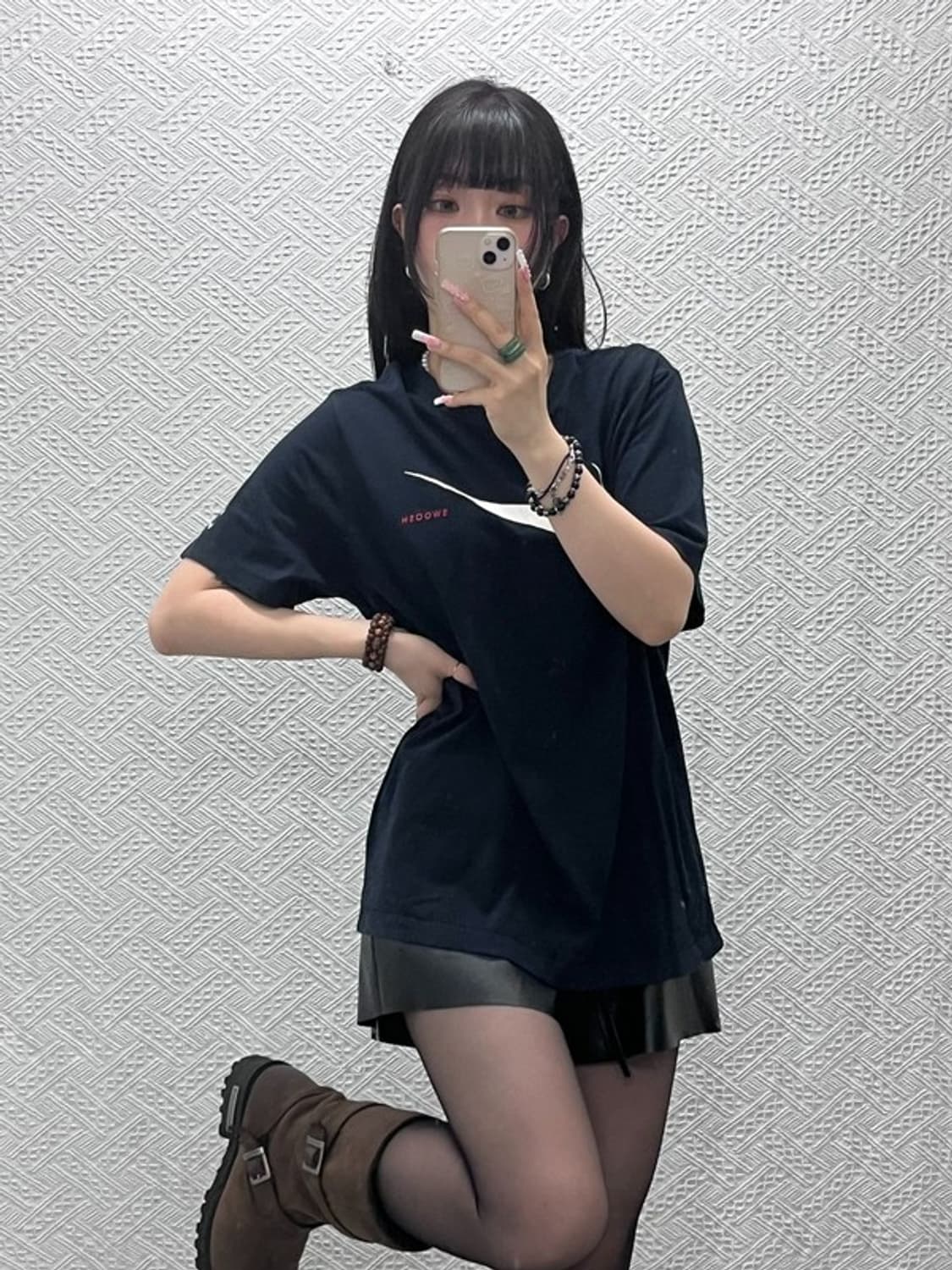 나이키 빈티지 레트로 캐주얼 빅스우시 반팔티 XL C12102 상품이미지2