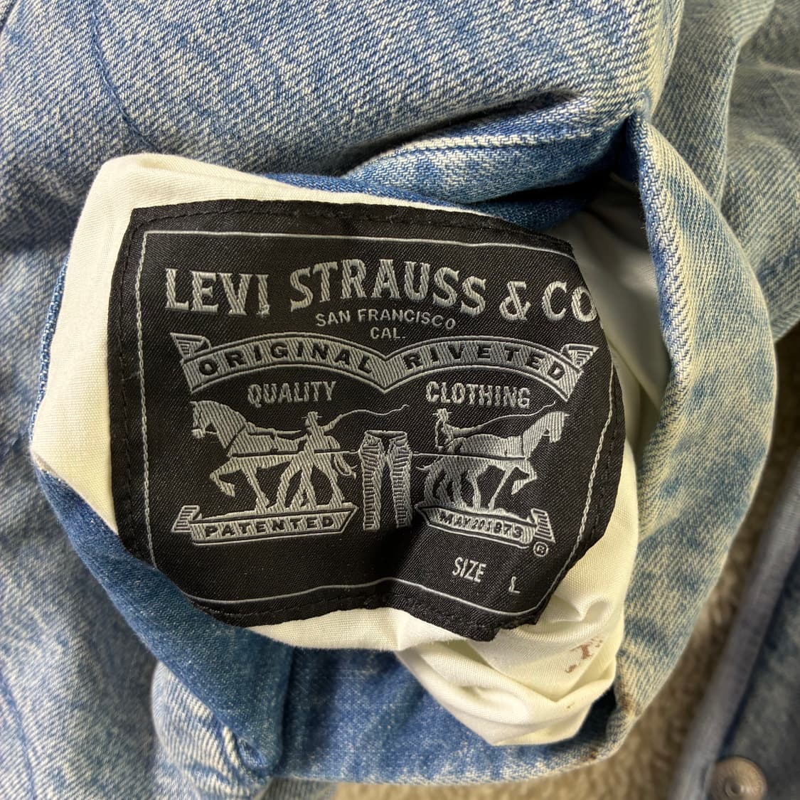Levi's 리바이스 아보츠 쉐르파 자켓 상품이미지8