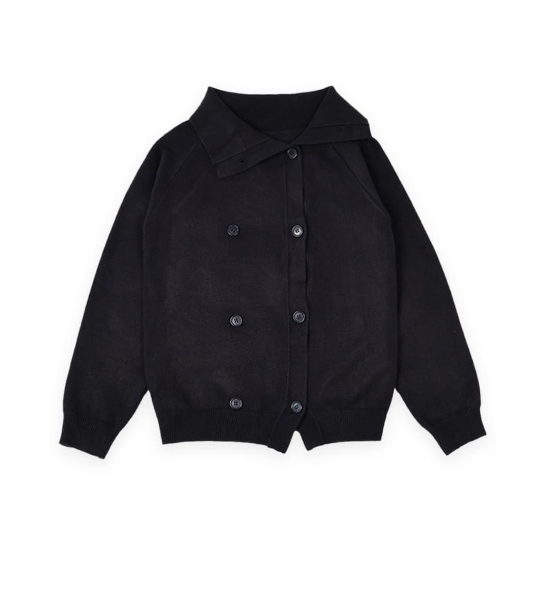 오피쉬 twin button cardigan black 가디건 상품이미지2