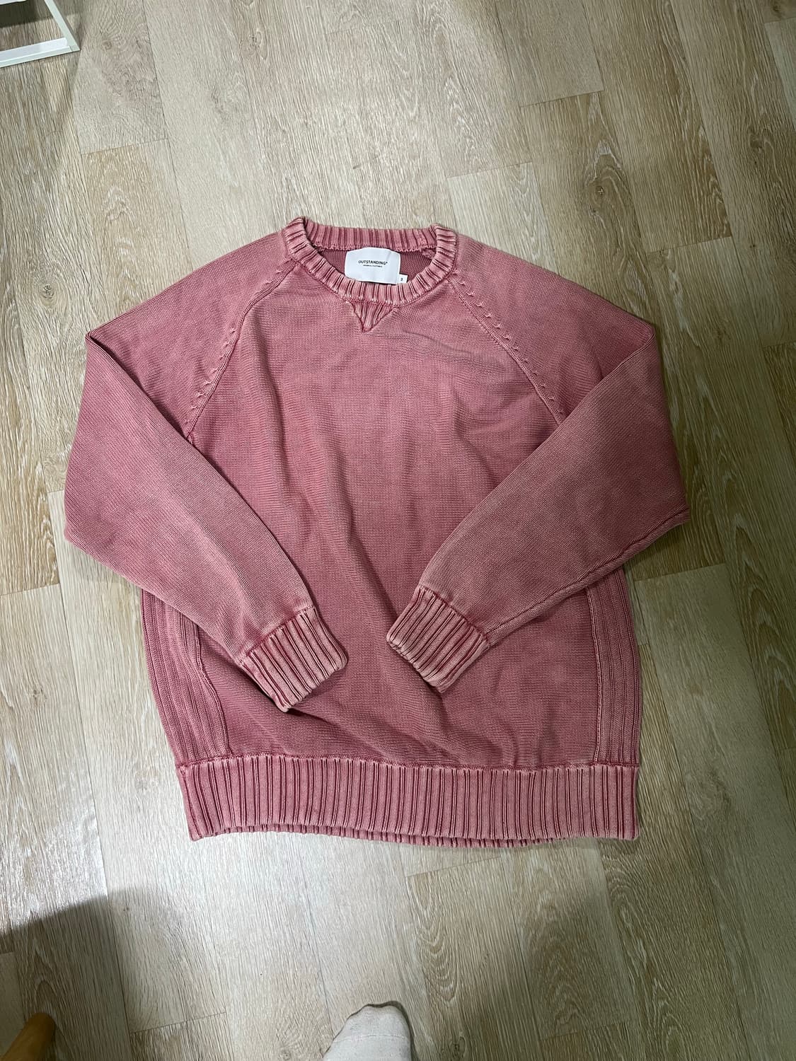 아웃스탠딩 REVERSE DYING KNIT 상품이미지1