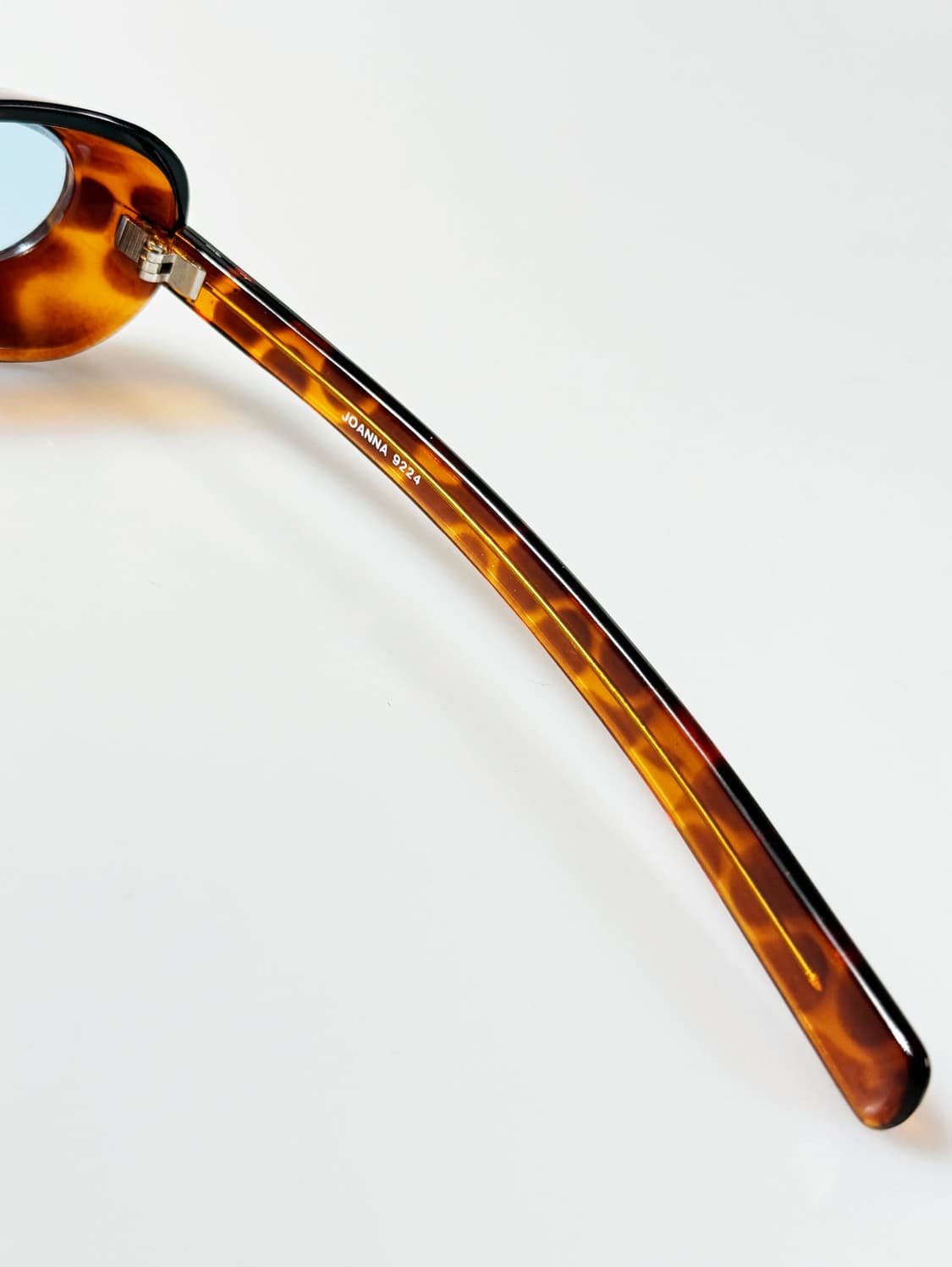 90s JOANNA 토터스쉘 볼드 오벌 빈티지 틴트 선글라스 상품이미지6