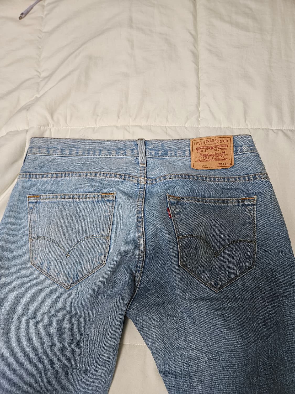 리바이스504 청바지 상품이미지3