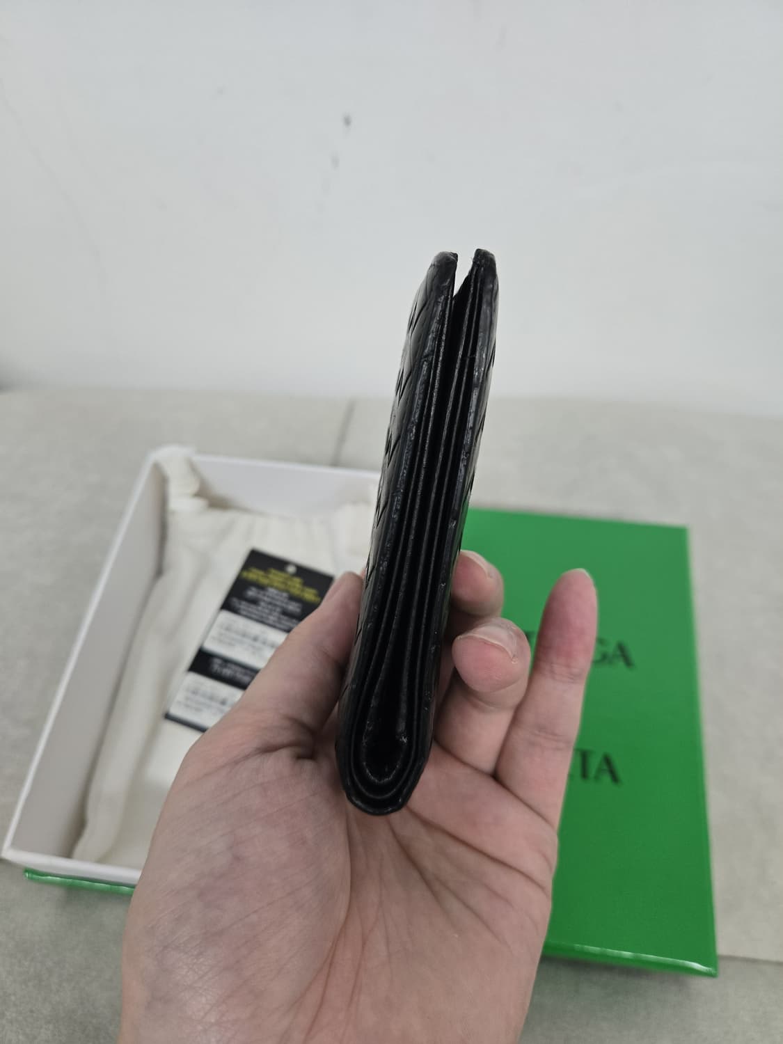 [보증서 정품]보테가베네타 반지갑 상품이미지3