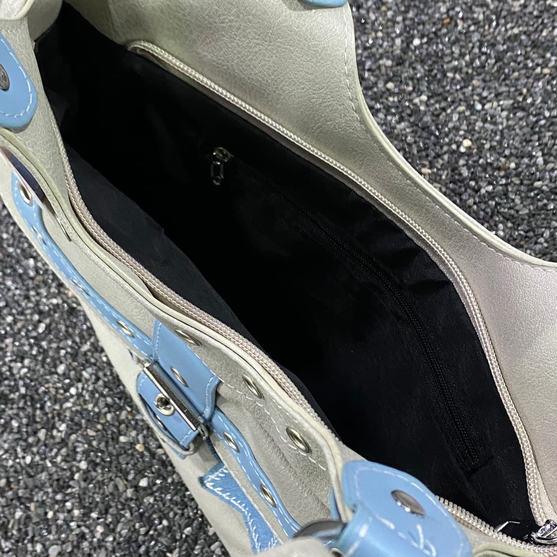 빈티지 y2k 레더 숄더백 B3279 상품이미지3