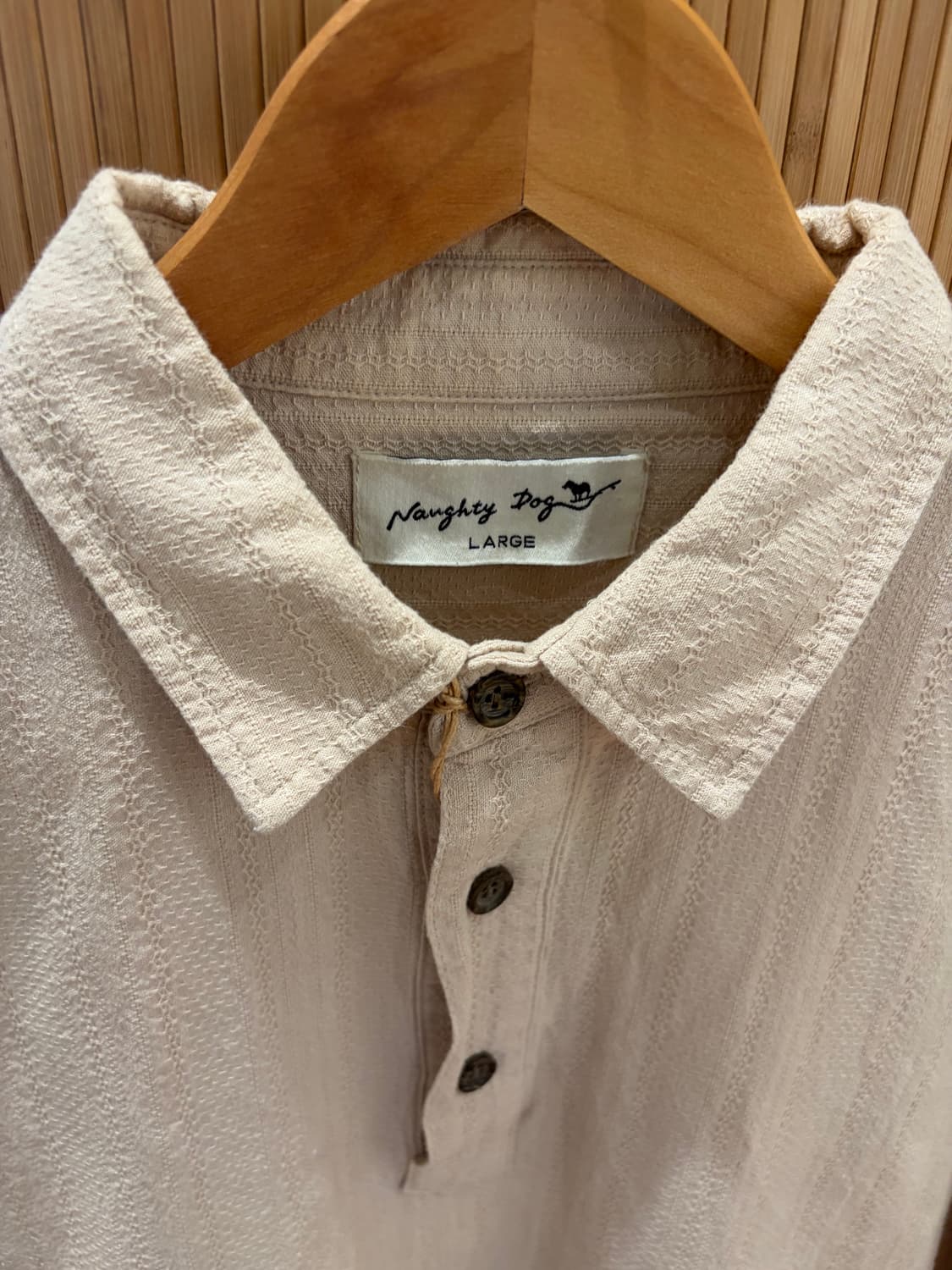 NAUGHTY DUG EMBROIDERY SHIRT 상품이미지4