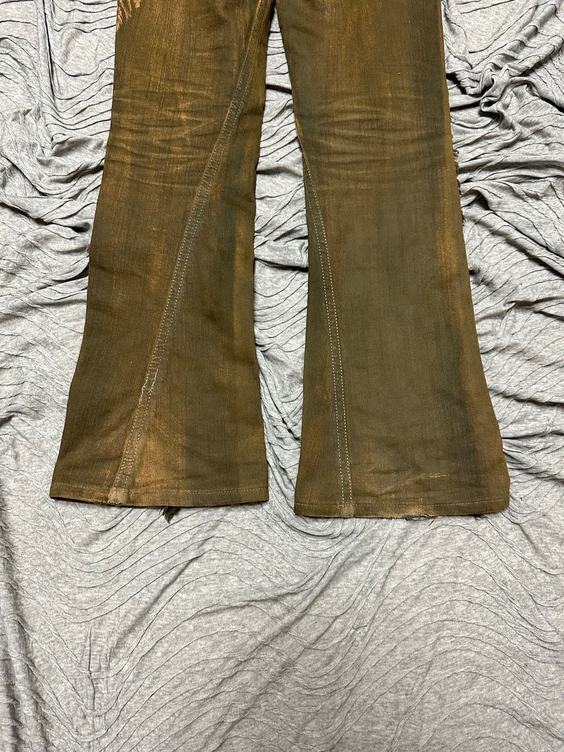 “Obelisk” lace-up flare pants 상품이미지6