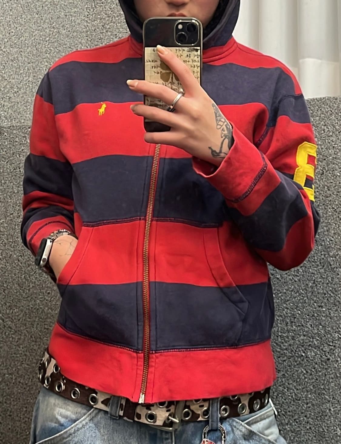 polo hooded zip-up 상품이미지1