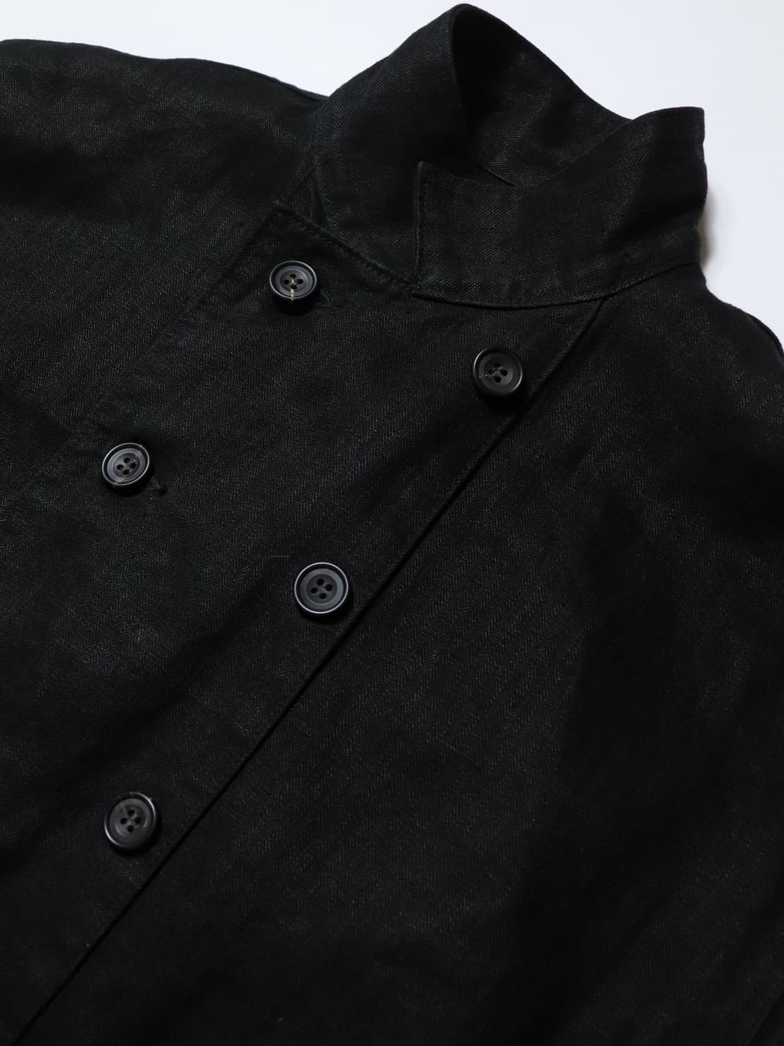 AUBERGE Double-Breasted Linen Shirt Jack 상품이미지3