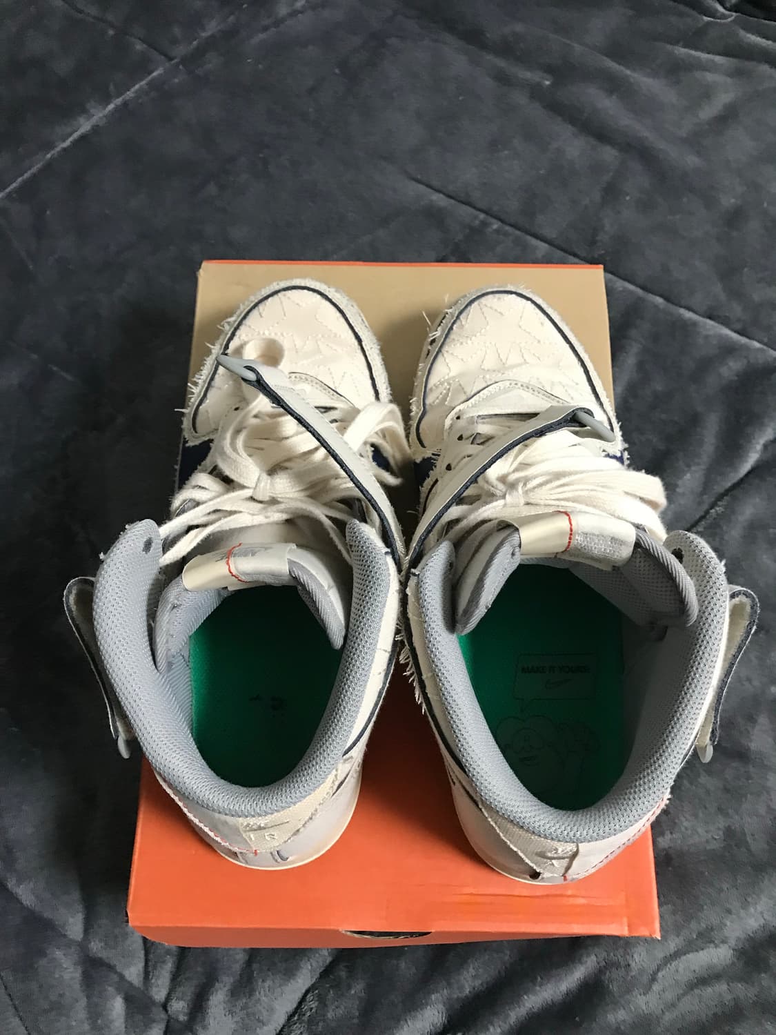 [275] 에어포스 미드 펄 화이트 상품이미지4