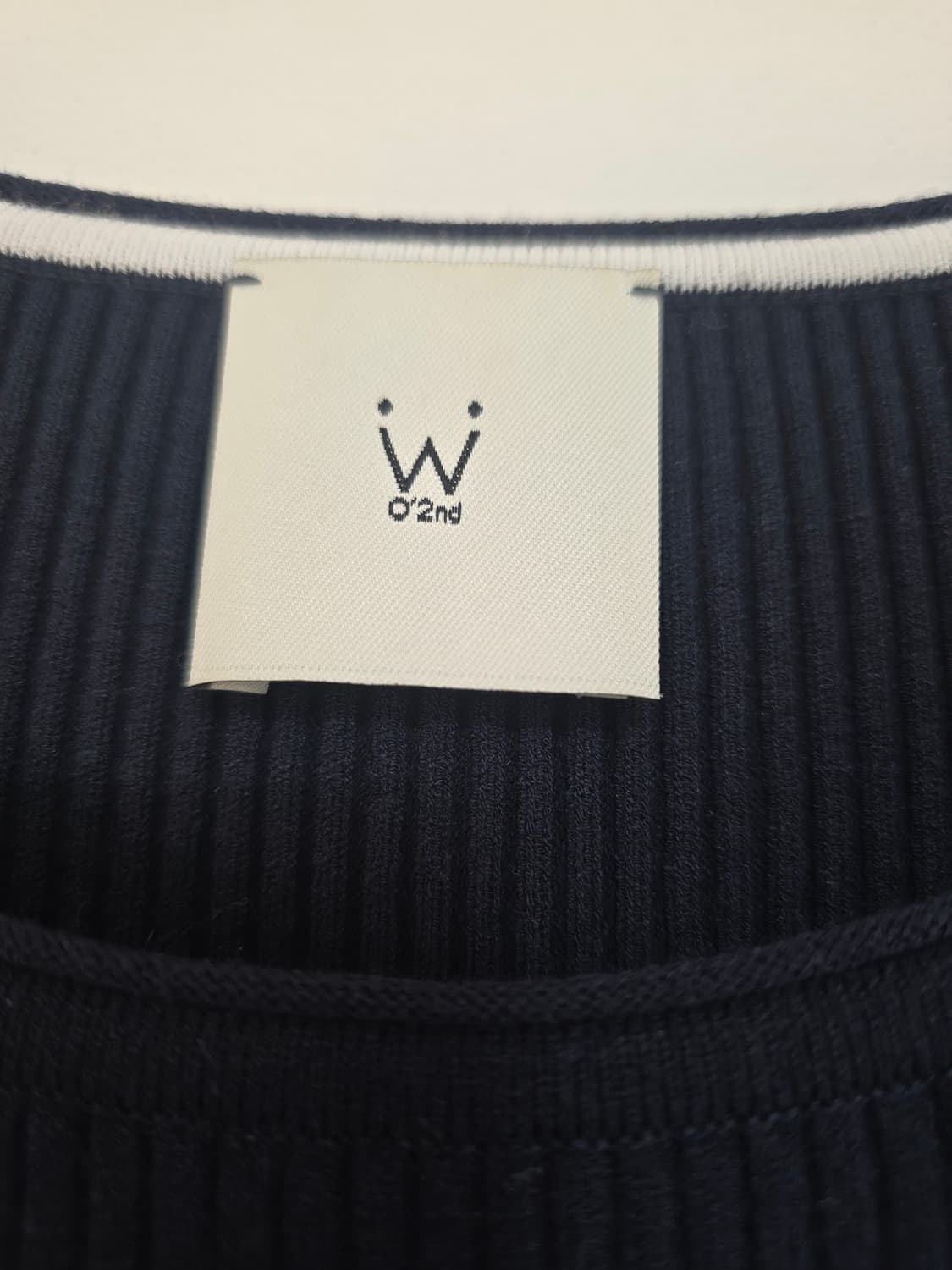 오즈세컨 O’2nd 네이비 플리츠 원피스 (55) 상품이미지5