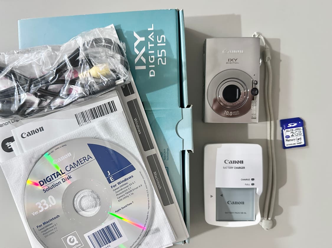 [풀박] 캐논 Canon IXY 25 IS(= IXUS 85 IS) 상품이미지1