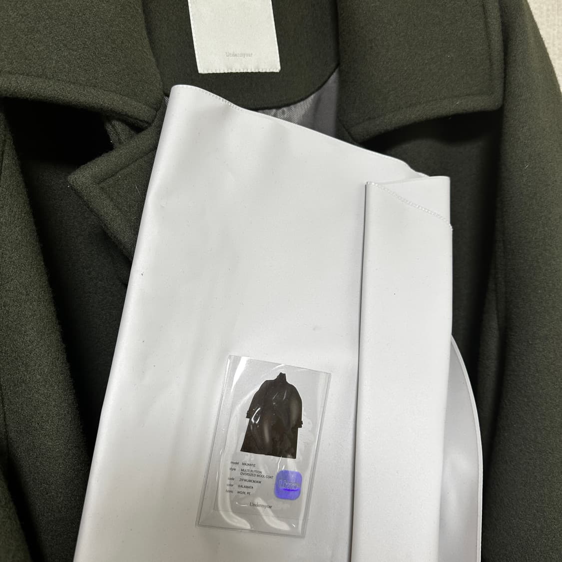 언더마이카 마제인 kalamata 코트 상품이미지7