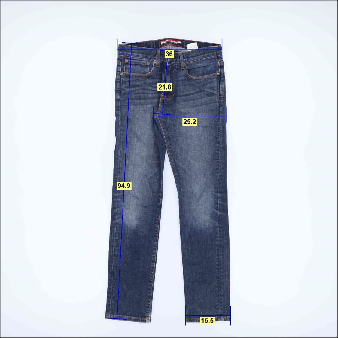 [29/30] 타미힐피거 여성 일자 데님팬츠 1205HR2 상품이미지10