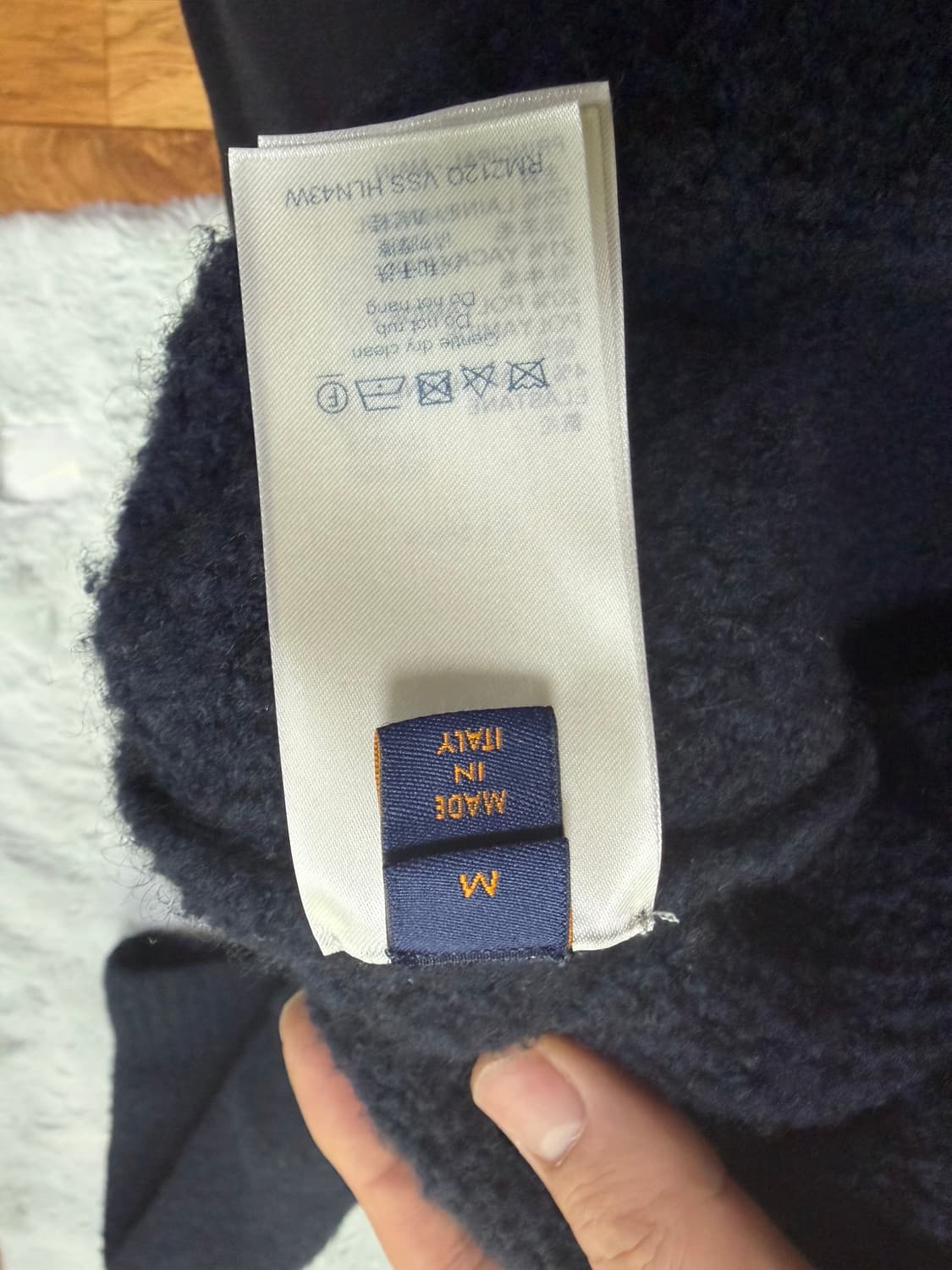 루이비통 인타르시아 니트 네이비 M 상품이미지4