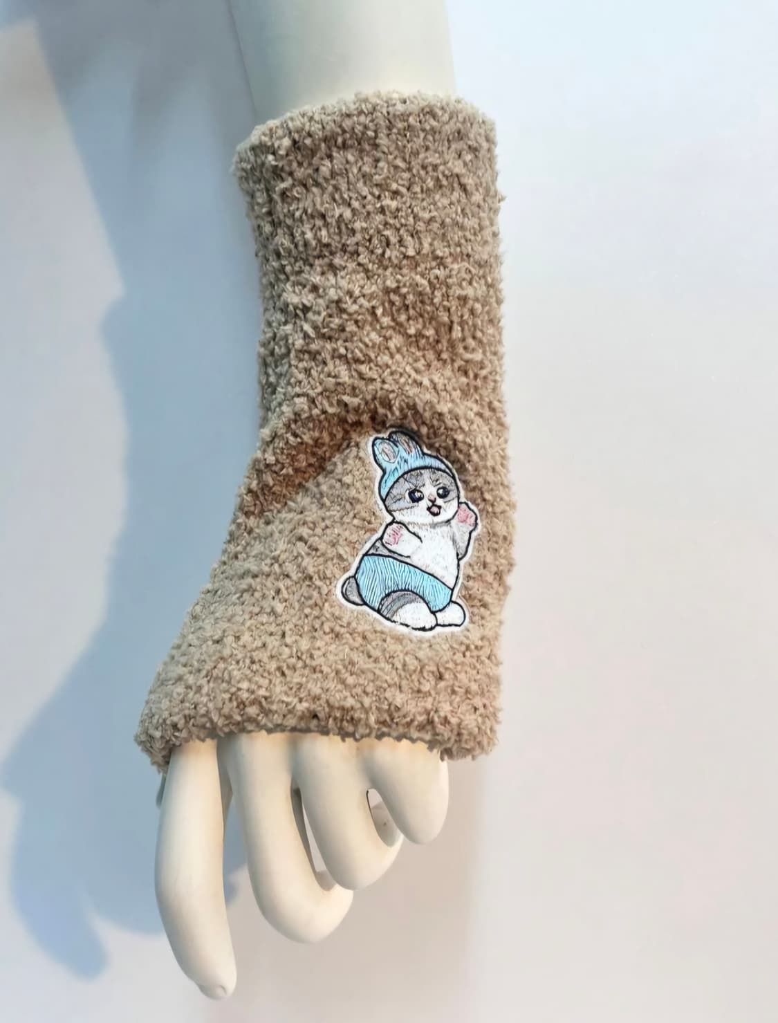 mofusand 모프샌드 핸드워머 베이지 새상품 상품이미지1