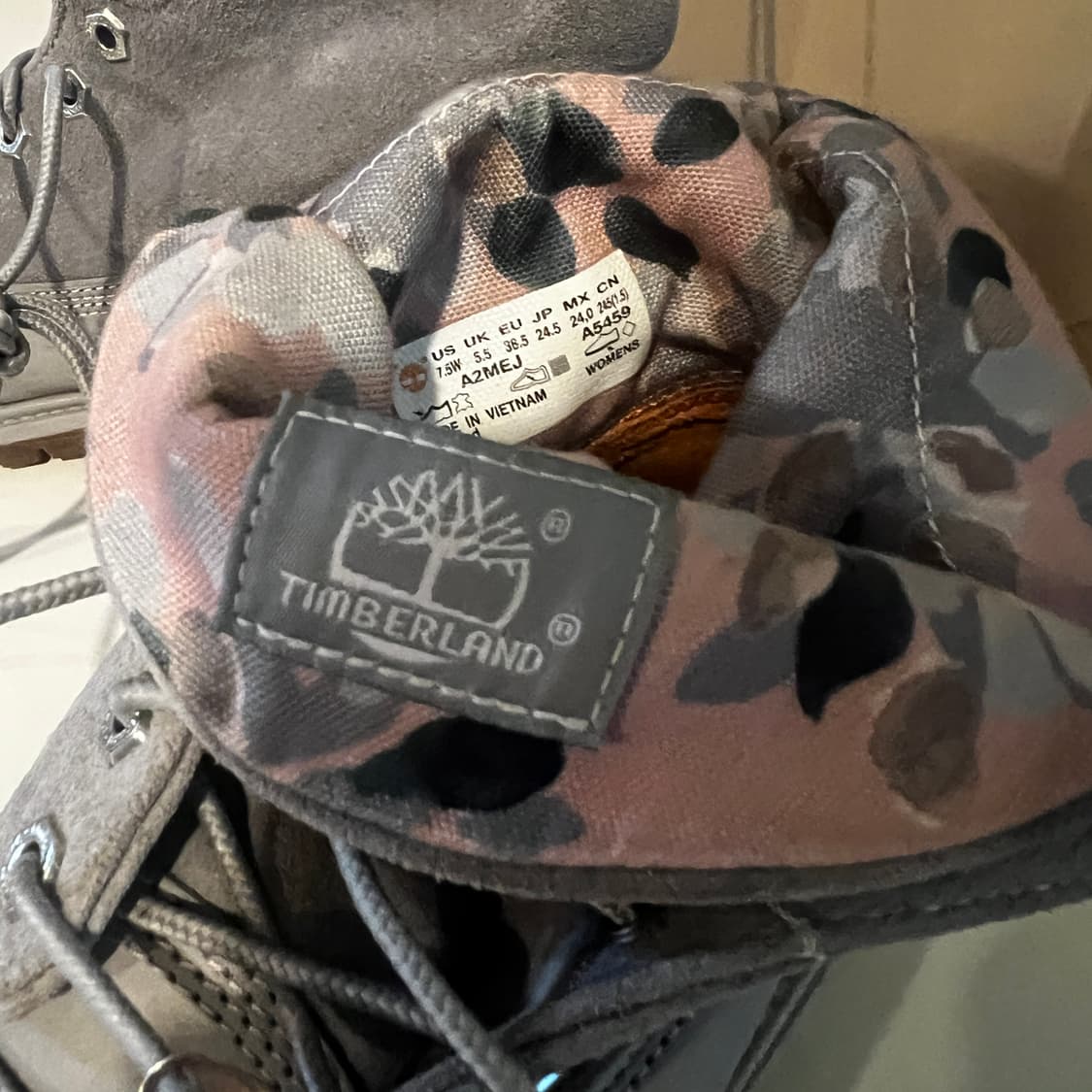 팀버랜드 롤탑 라이트 그레이 부츠 상품이미지6