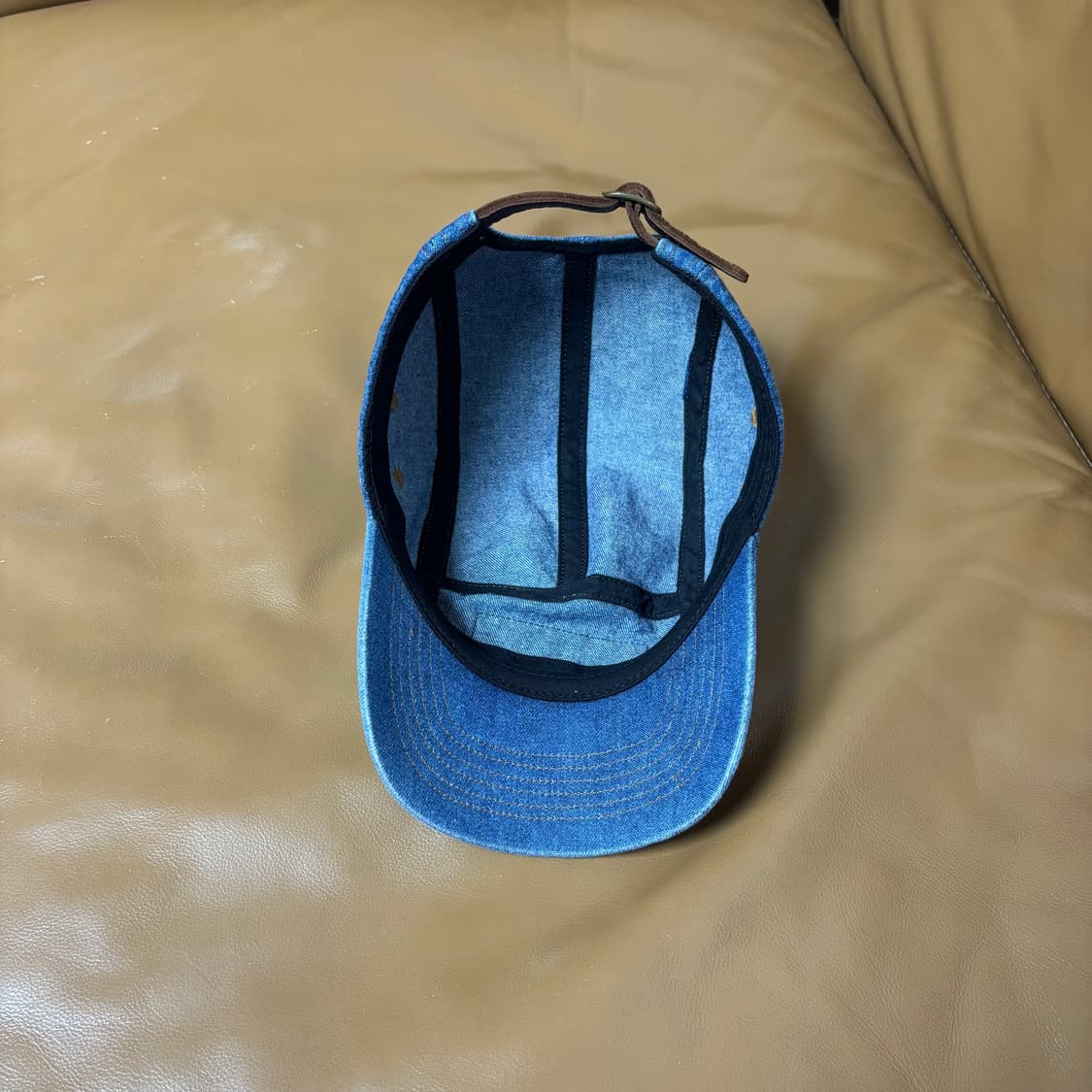 슈프림 캠프캡 모자 박스로고 22FW 데님 상품이미지6