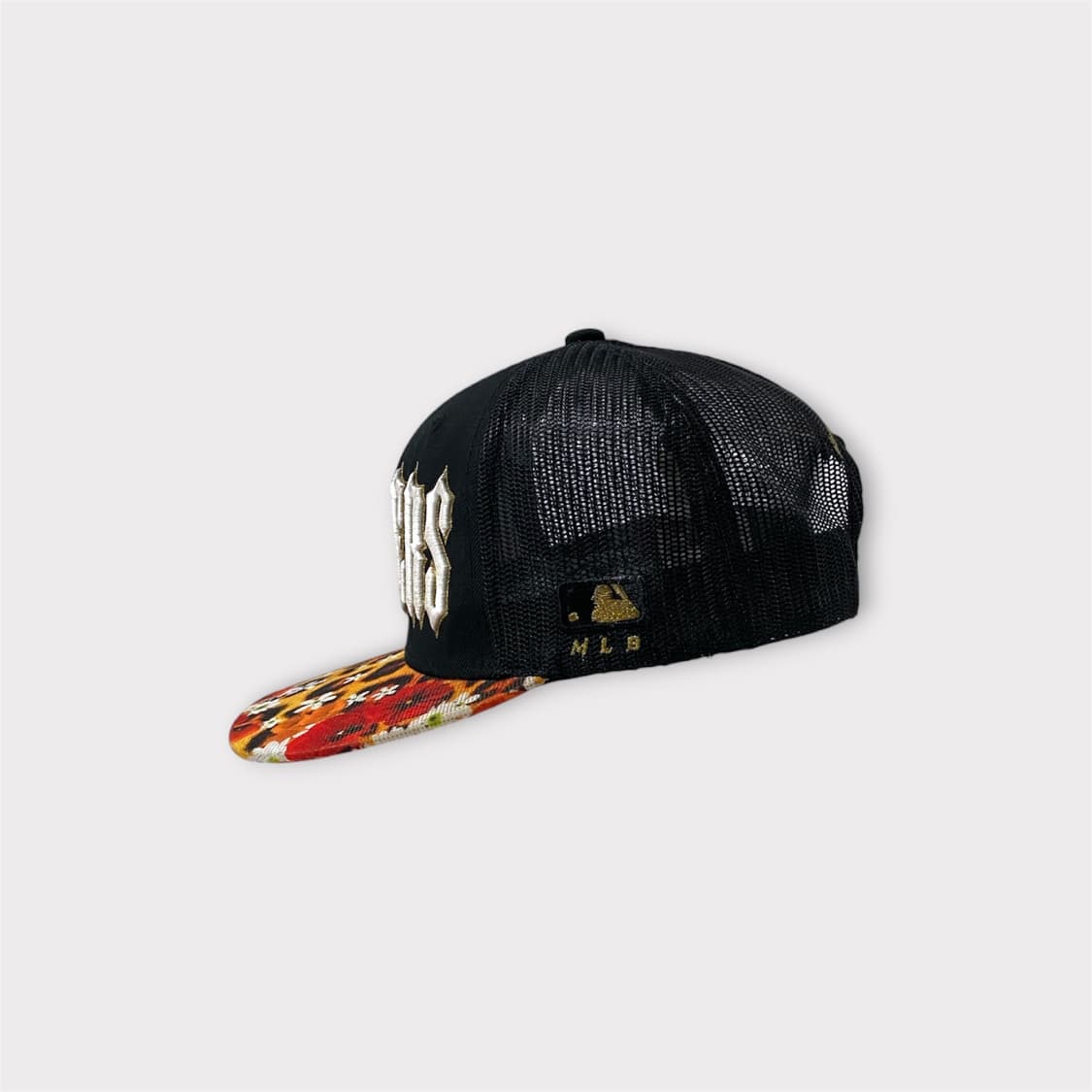MLB 다저스 플라워 메쉬 스냅백 (1799) 상품이미지3