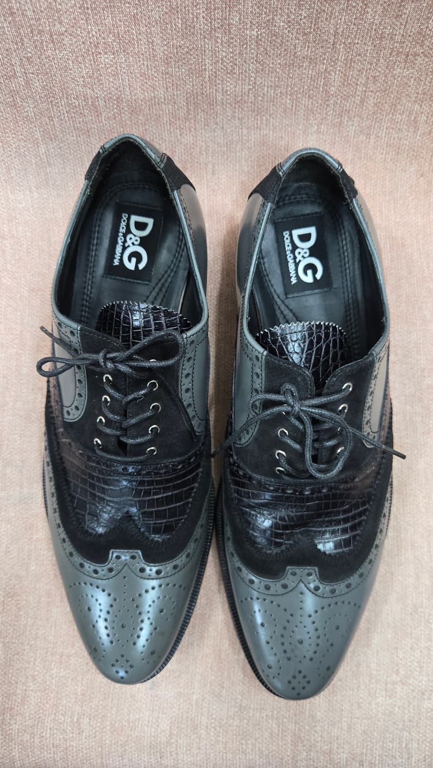 돌체앤가바나 41.5 정품 - 윙팁 Dolce&Gabbana 남성구두  상품이미지2