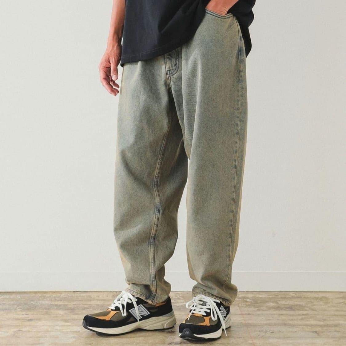 BEAMS Wide Tapered Denim 상품이미지4