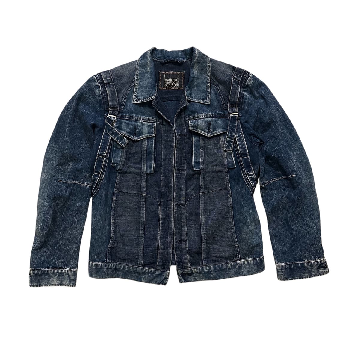 90s 마리떼 프랑소와 저버 데님 자켓 상품이미지1