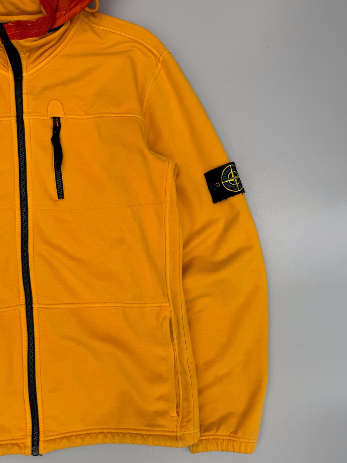 스톤아일랜드 12ss 나일론 후드 스웻 집업 자켓 상품이미지5