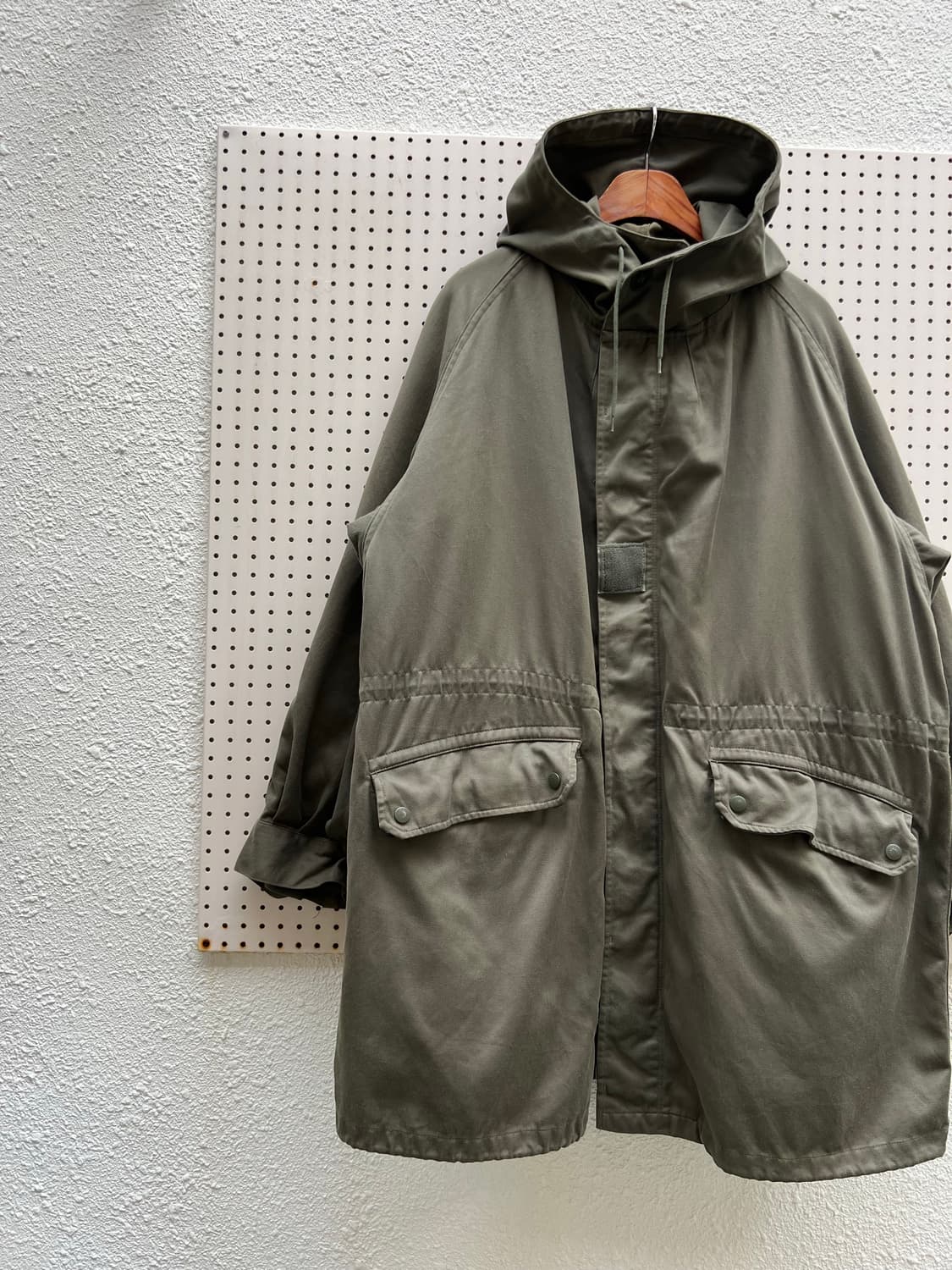 1980s FRENCH ARMY M-64 PARKA 모즈파카 개파카 상품이미지4