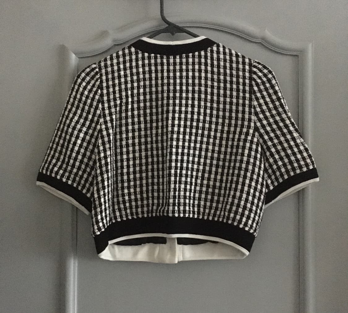 22SS 산드로 크롭 니트 가디건 자켓 상품이미지6