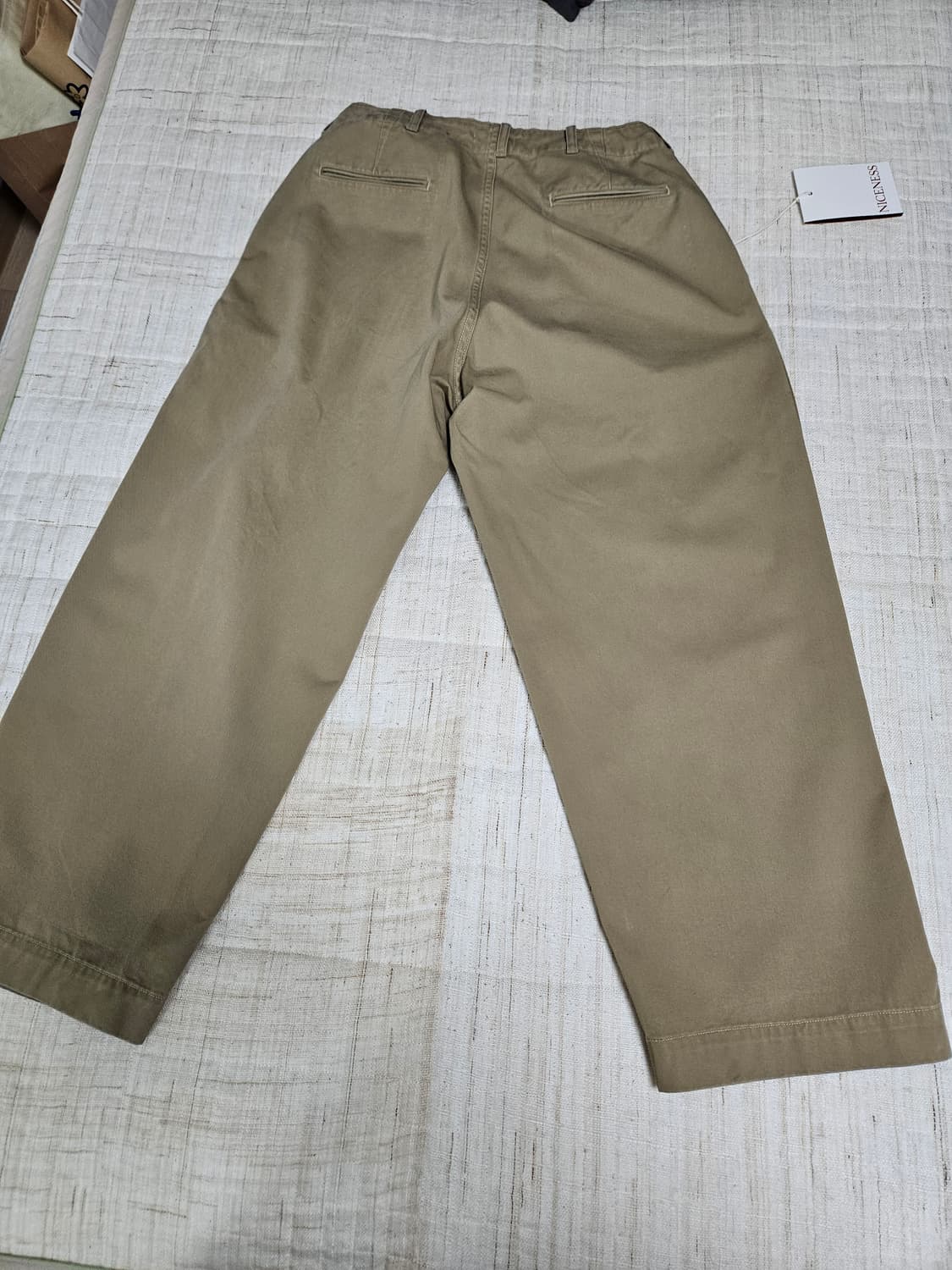 [S] 나이스네스 Albarn 치노 팬츠 상품이미지7
