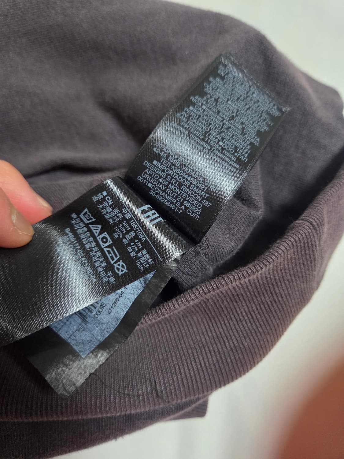 이지 갭 엔지니어드 바이 발렌시아가 도브 슈렁큰 후드 블랙 상품이미지8