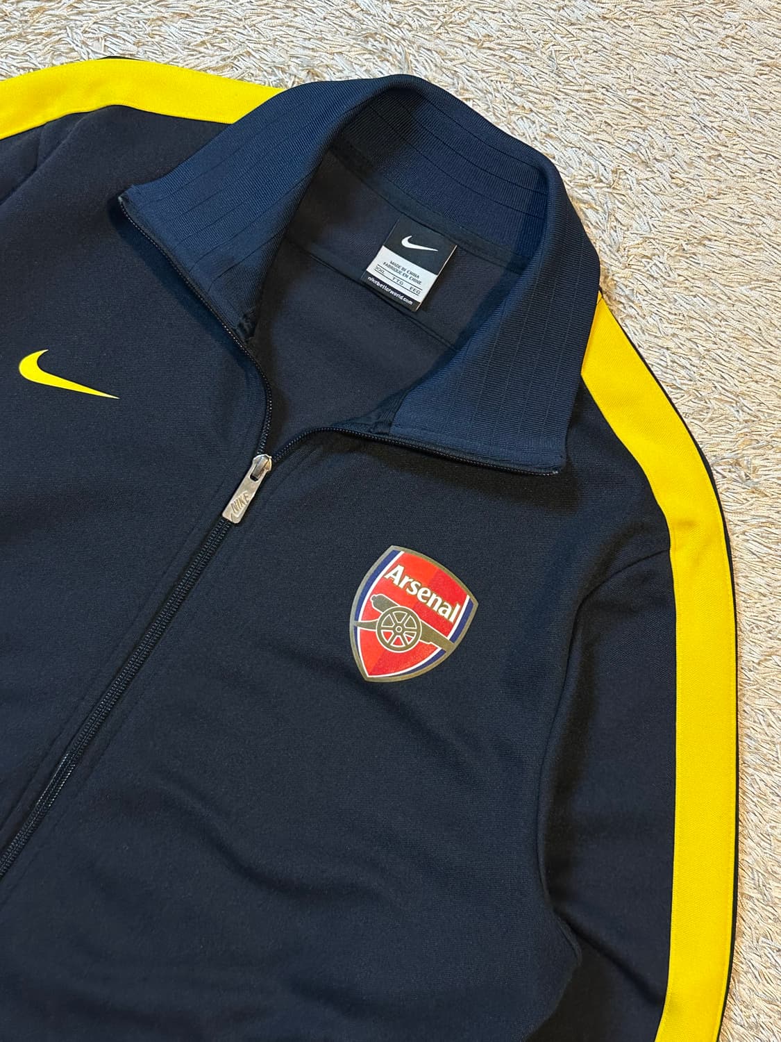대장급) 나이키 아스날 12-13 사이드라인 트랙탑 져지 네이비 상품이미지2