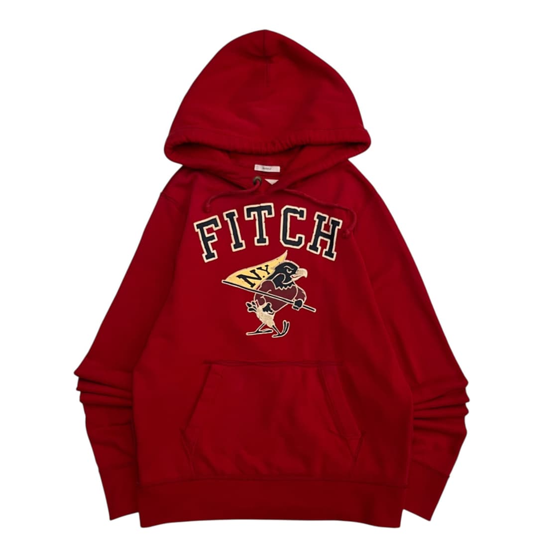 아베크롬비 빈티지이글 레드 후드 L 상품이미지2