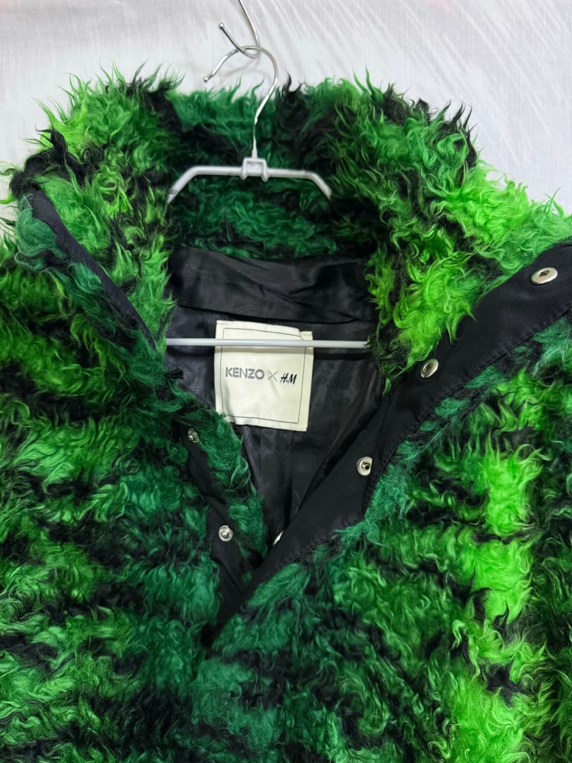 겐조 x H&M 페이크 퍼 하프 풀오버 (kenzo x h&m) 상품이미지3