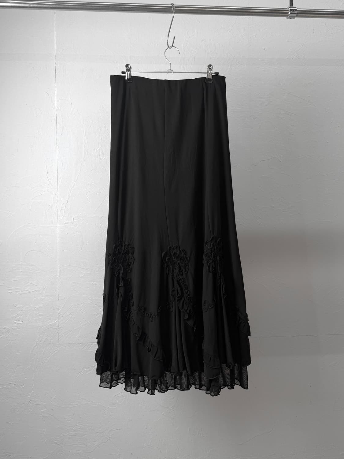 Da Vistora 플라워 아플리케 스커트 상품이미지6