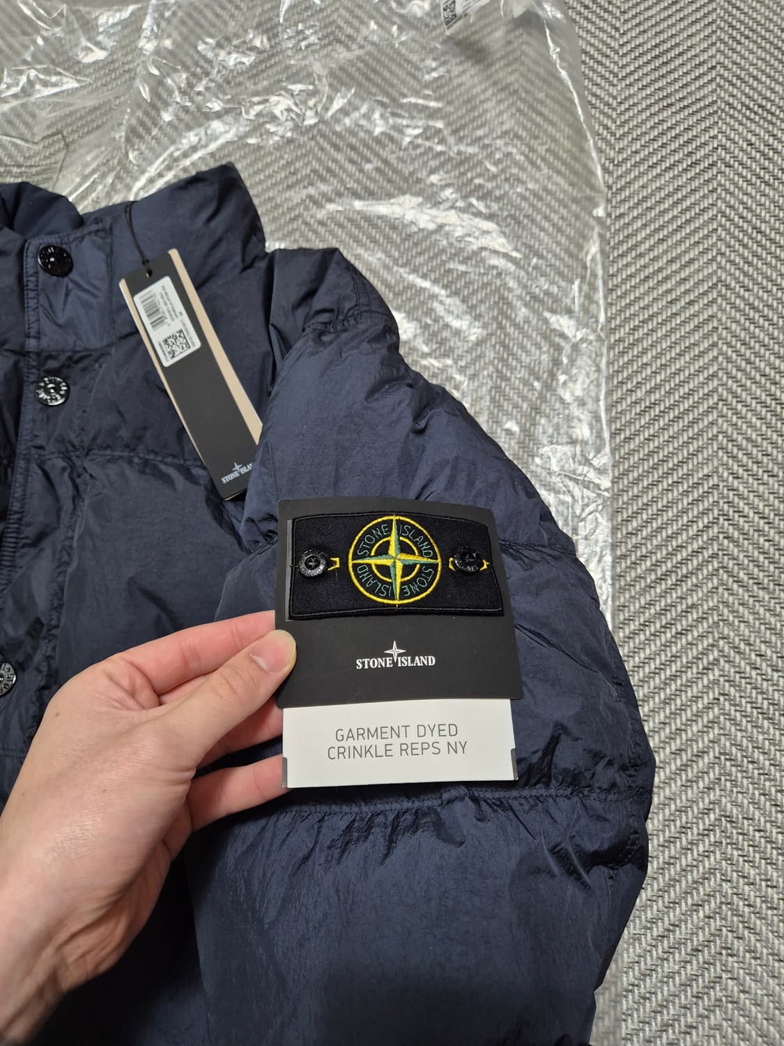 새상품 스톤아일랜드 크링클랩스 패딩 95-M (25FW-신상) 상품이미지2