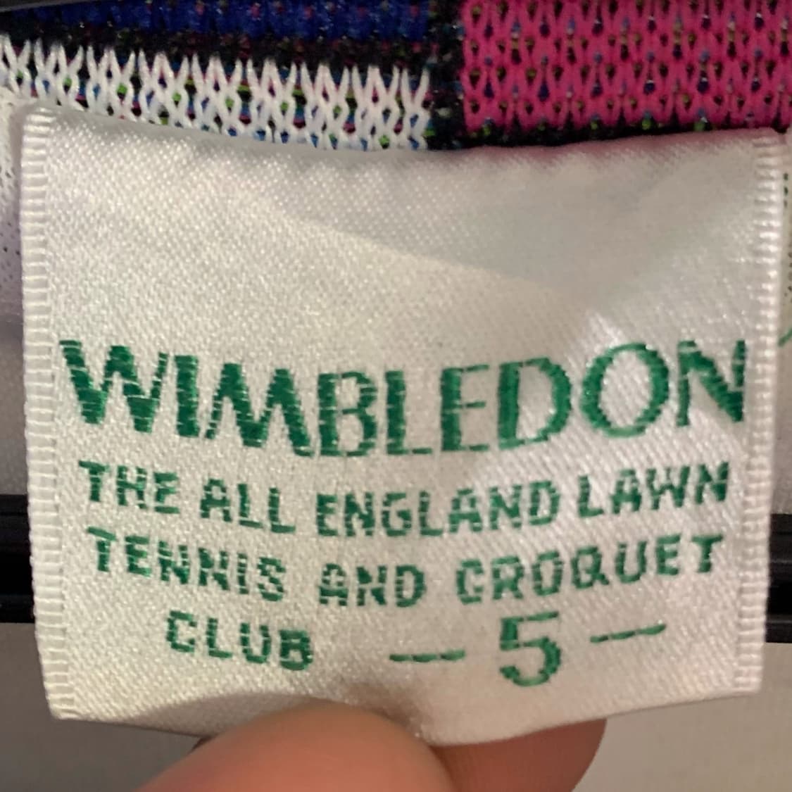 [L] 90's 윔블던 챔피언쉽 바람막이 상품이미지5