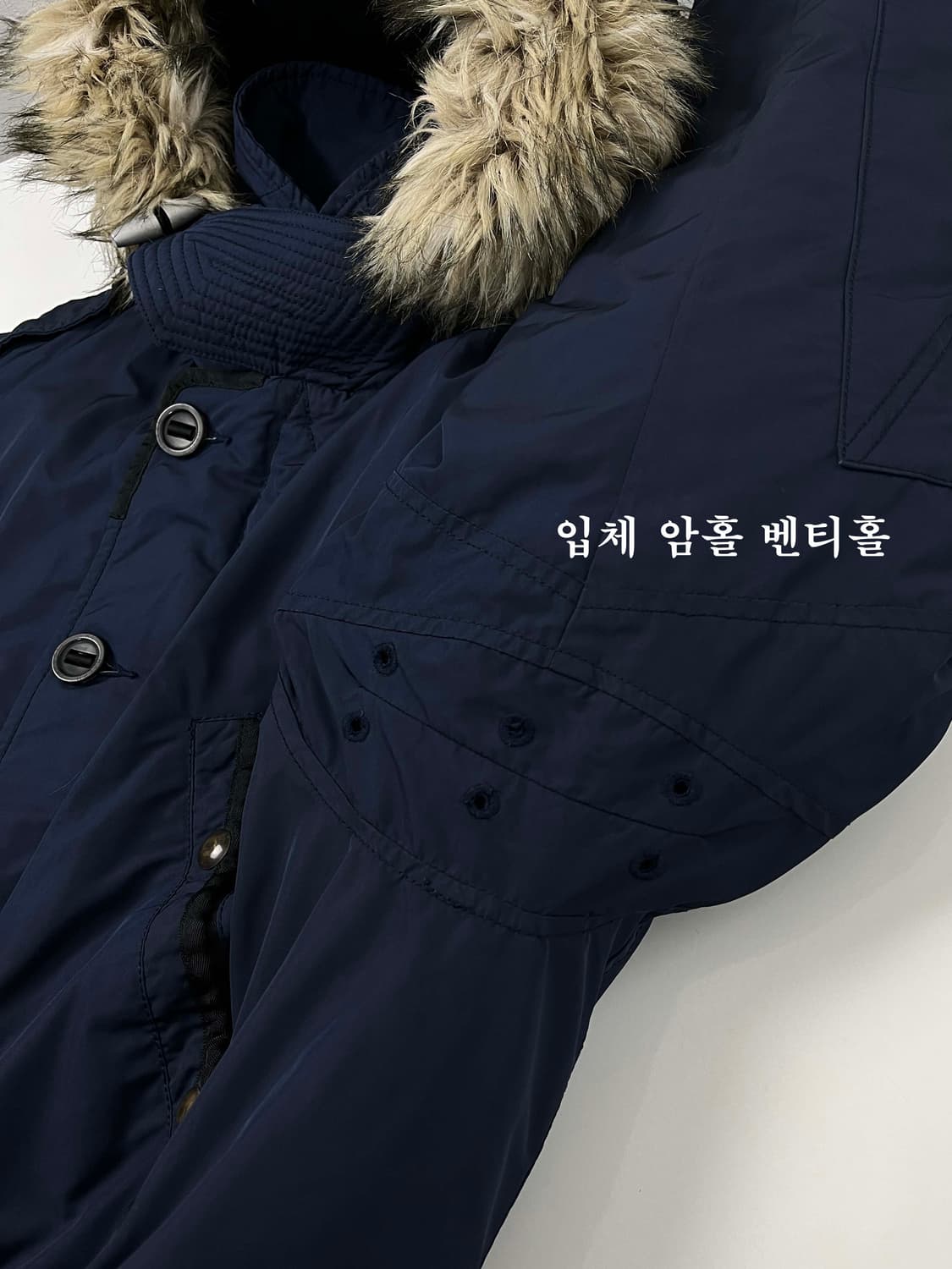 폴로 랄프로렌 로얄네이비 유틸리티 피쉬테일 콜드웨더 다운파카 자켓 상품이미지9