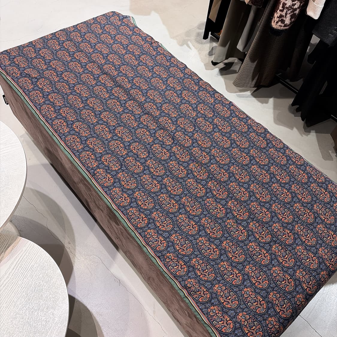 (정품/새상품) Drake's 드레익스 울 실크 페이즐리 스카프 상품이미지1