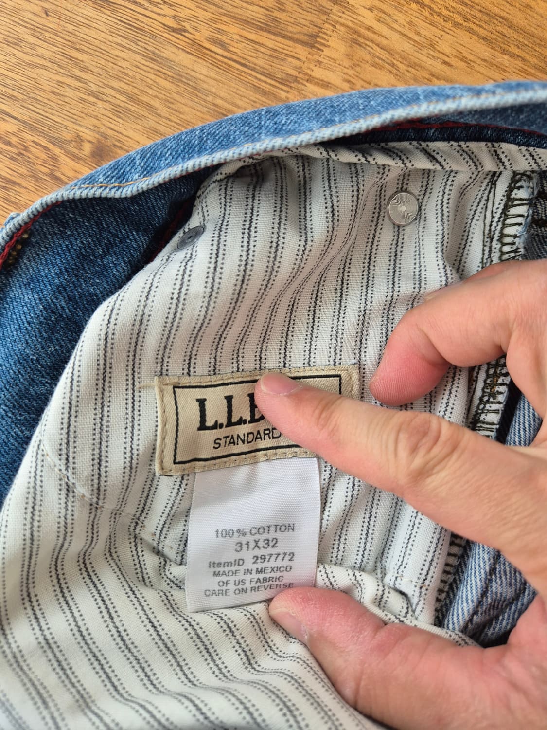 L.L.Bean 엘엘빈 스탠다드 패치 워크 데님 상품이미지6