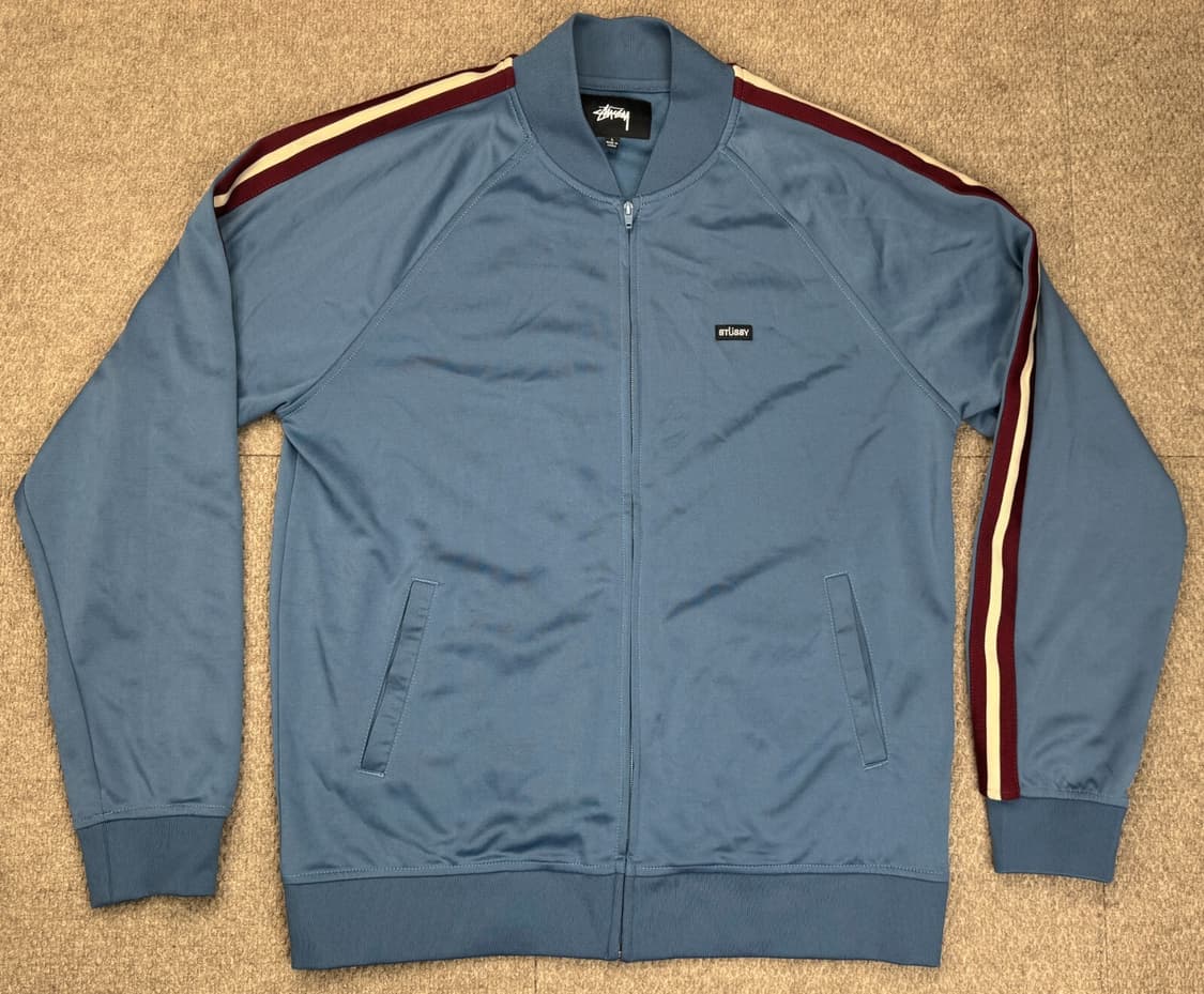 스투시 풀집 폴리 트랙 재킷 상품이미지1