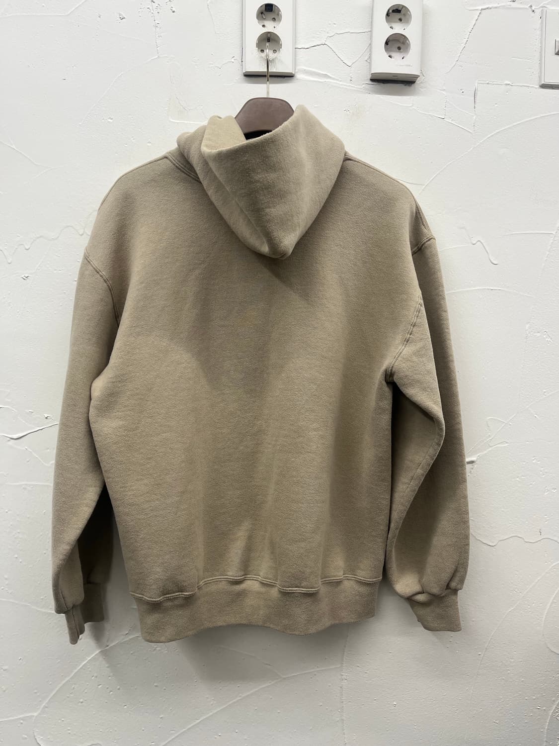 90s USA 러셀 후드 베이지 상품이미지2