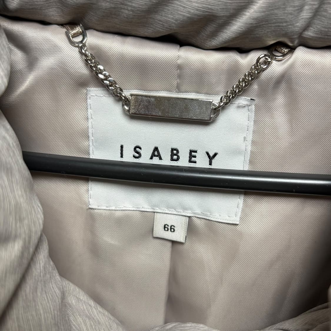 3730 이사베이 오리털 덕다운 라쿤퍼 패딩 상품이미지6