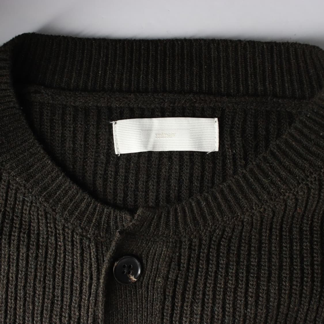 미나브 쉘터울 하찌 라운드넥 가디건 L 상품이미지5