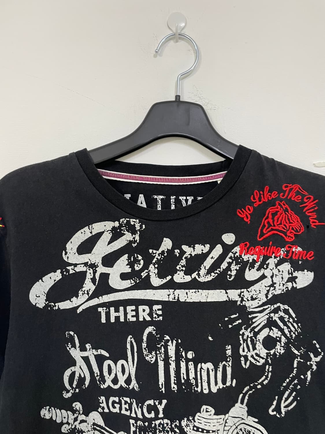 재패니즈 빈티지 프린팅 긴팔 티셔츠 상품이미지4