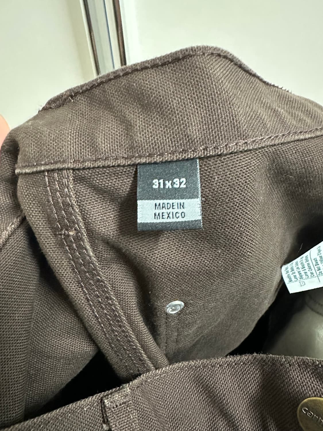 칼하트 더블니 B136 DKB 워크팬츠 31x32 상품이미지4