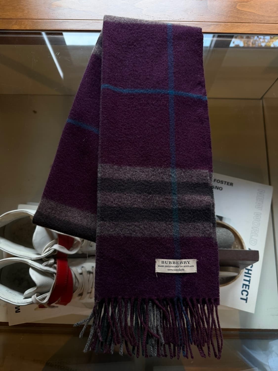 버버리 캐시미어 머플러 상품이미지2