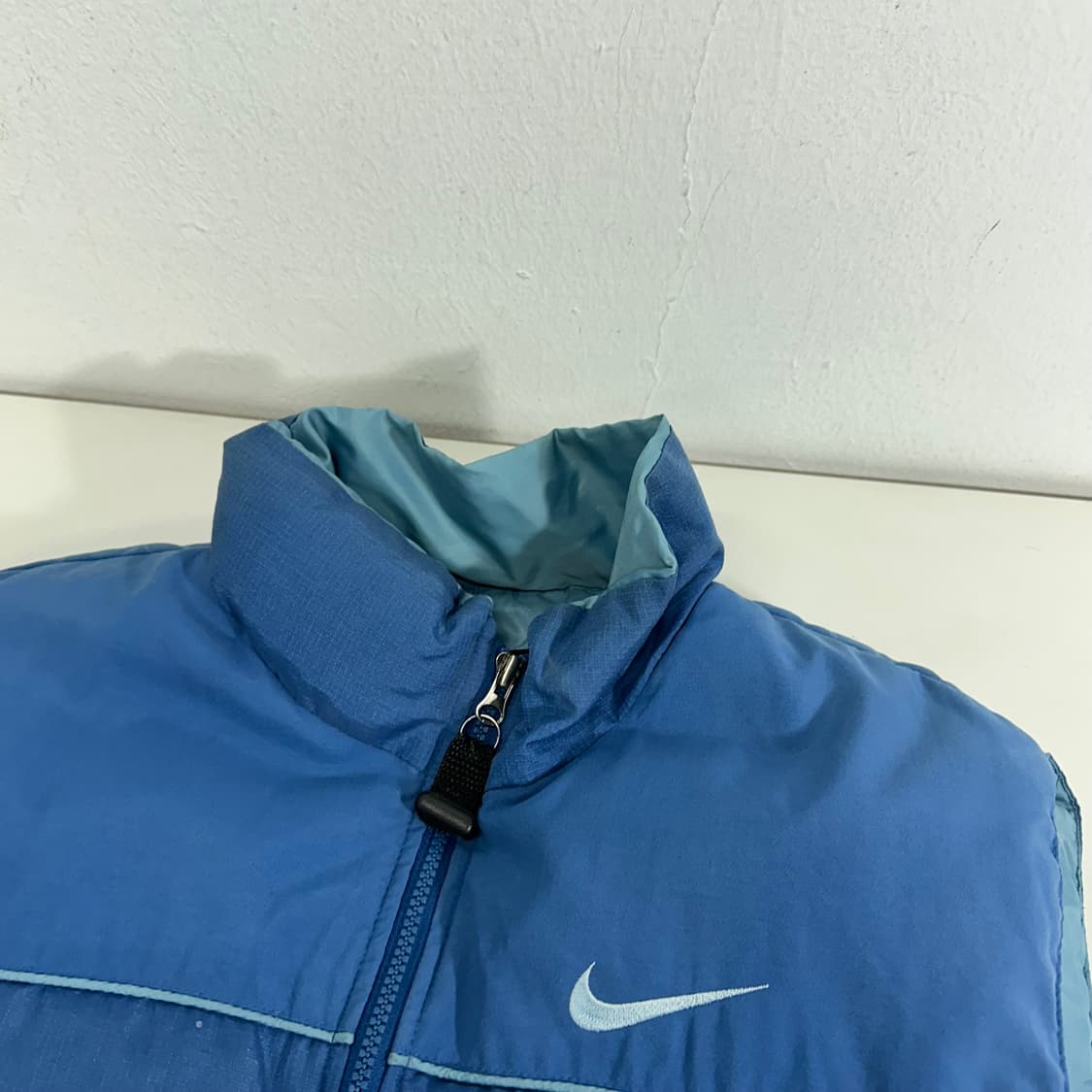 100 나이키ACG 블루 덕다운 패딩 조끼 상품이미지7