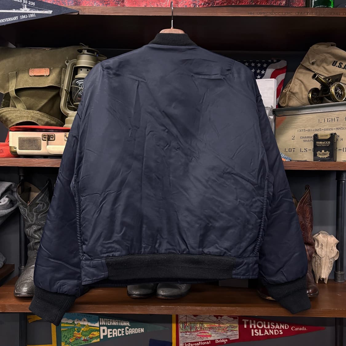 Schott 쇼트 MA-1 플라이트 자켓 윈드가드 N483 상품이미지2