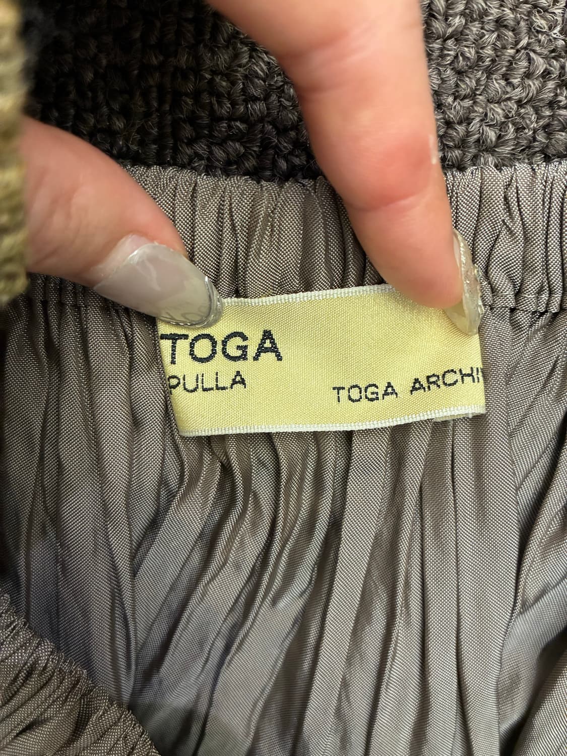 1)Toga 빈티지 여성 레이스 라인 디테일 미니 스커트 상품이미지4